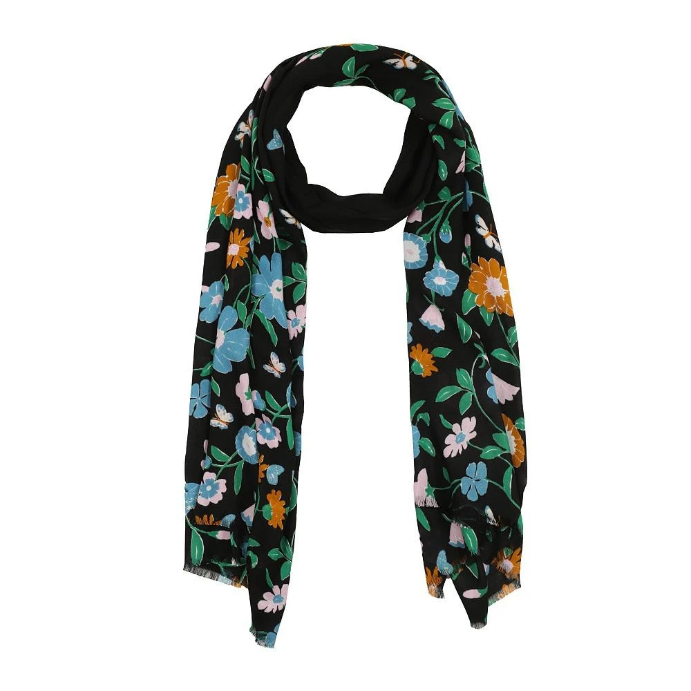 商品Kate Spade|Women's Floral Garden Oblong Scarf,价格¥524,第1张图片