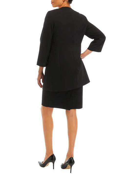 商品Le Suit|Women's Bi-Stretch Topper and Sheath Dress Set,价格¥1105,第2张图片详细描述