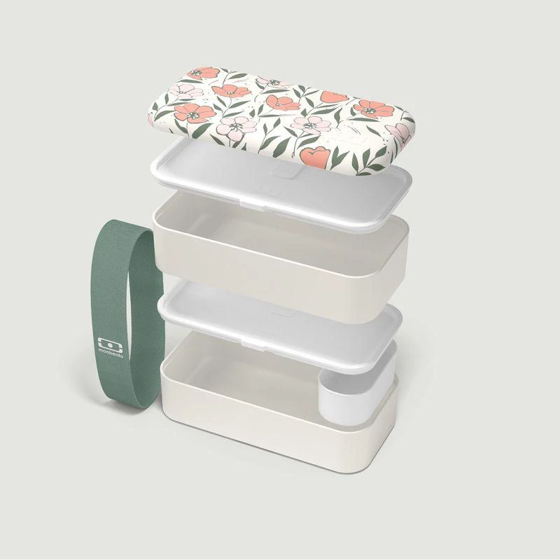 商品monbento|MB Original graphic Bloom - The bento box Made in France graphic Bloom  MONBENTO,价格¥194,第3张图片详细描述