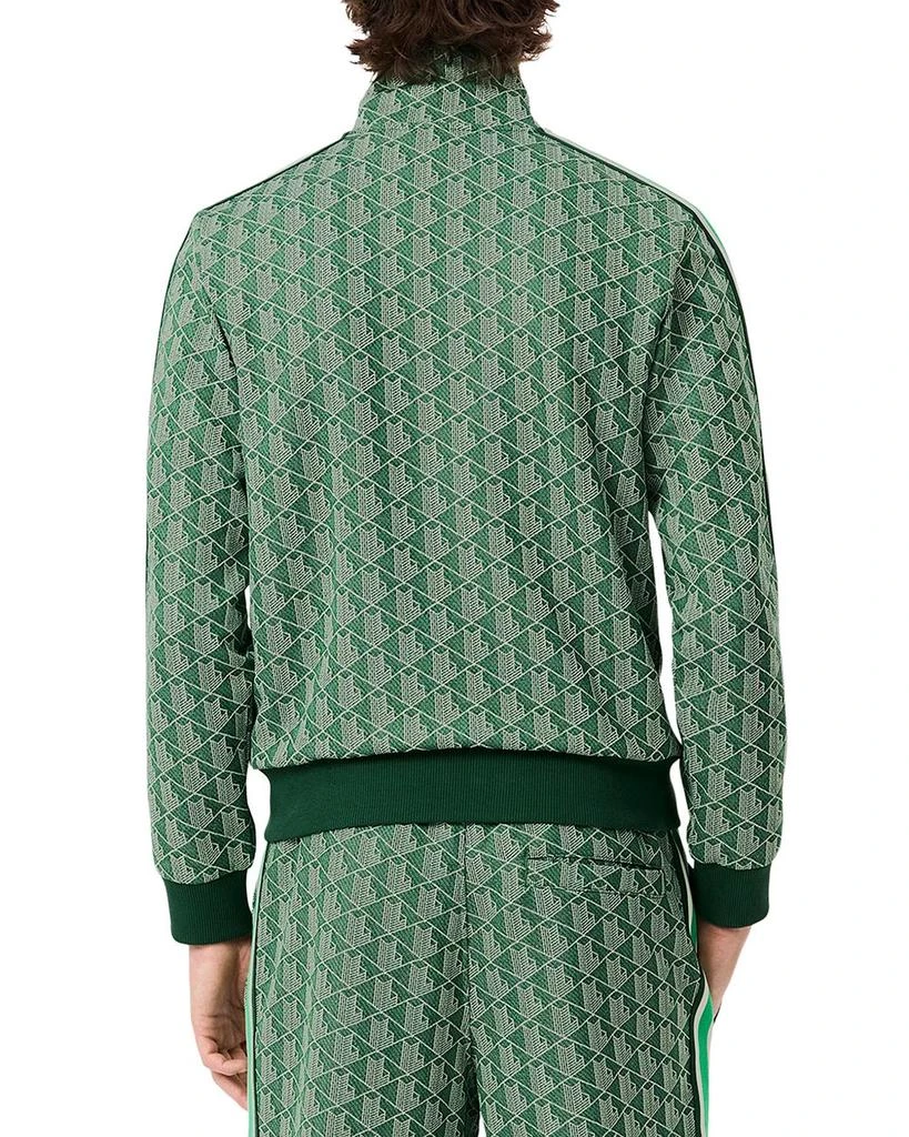 Monogram Print Zip Front Track Jacket 商品