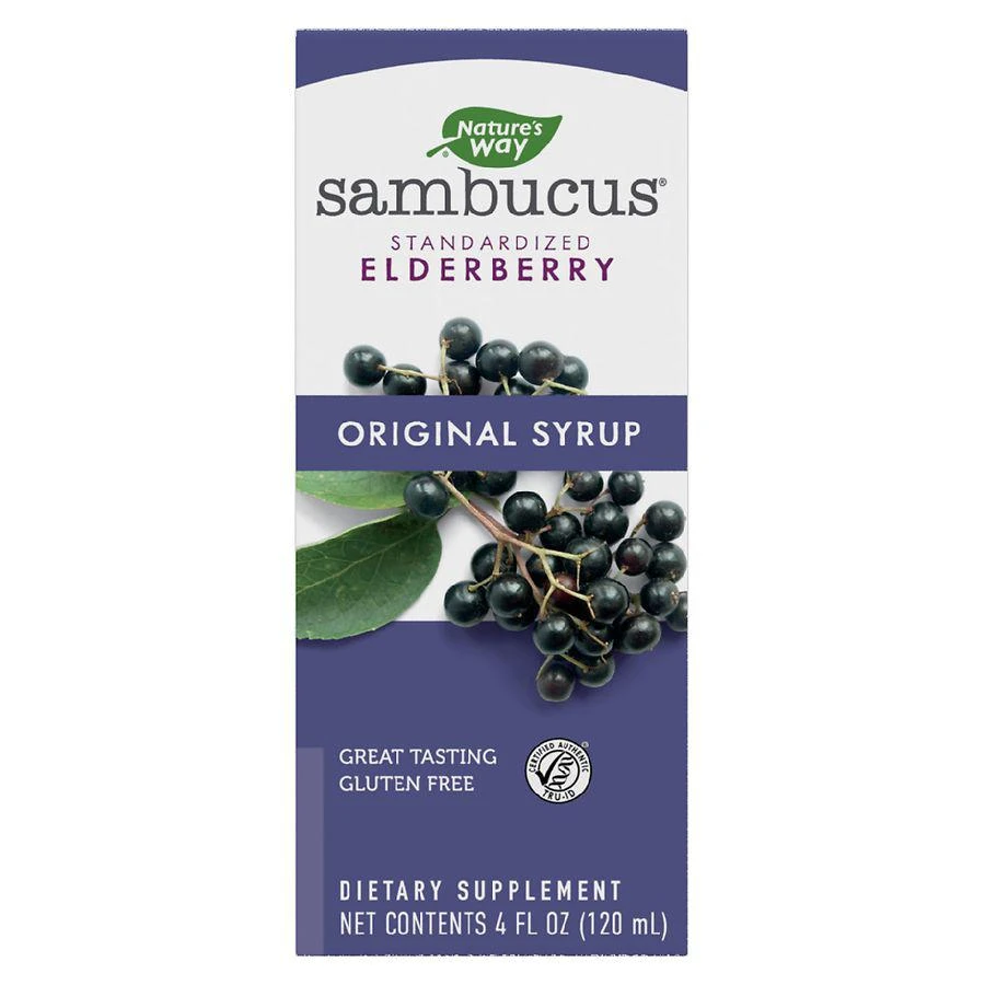 商品Nature's Way|Sambucus Elderberry Original Syrup Berry,价格¥96,第1张图片
