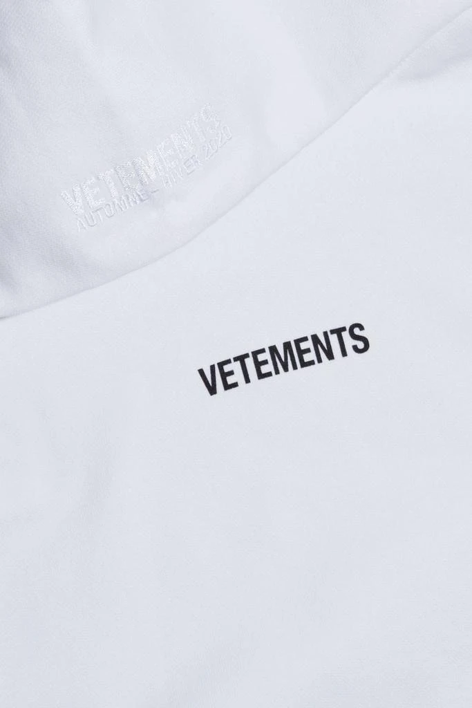商品Vetements|Logo-print cotton-fleece hoodie,价格¥3795,第4张图片详细描述