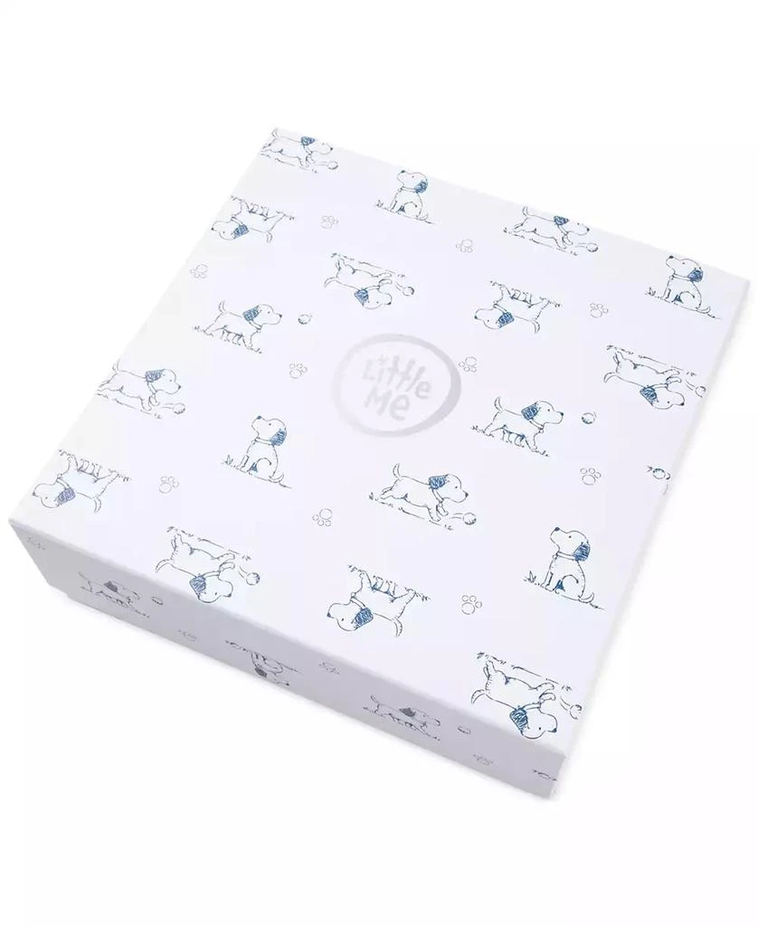 商品Little Me|Baby Boys Cotton Puppy Toile Gift Box, 6 Piece Set,价格¥371,第5张图片详细描述
