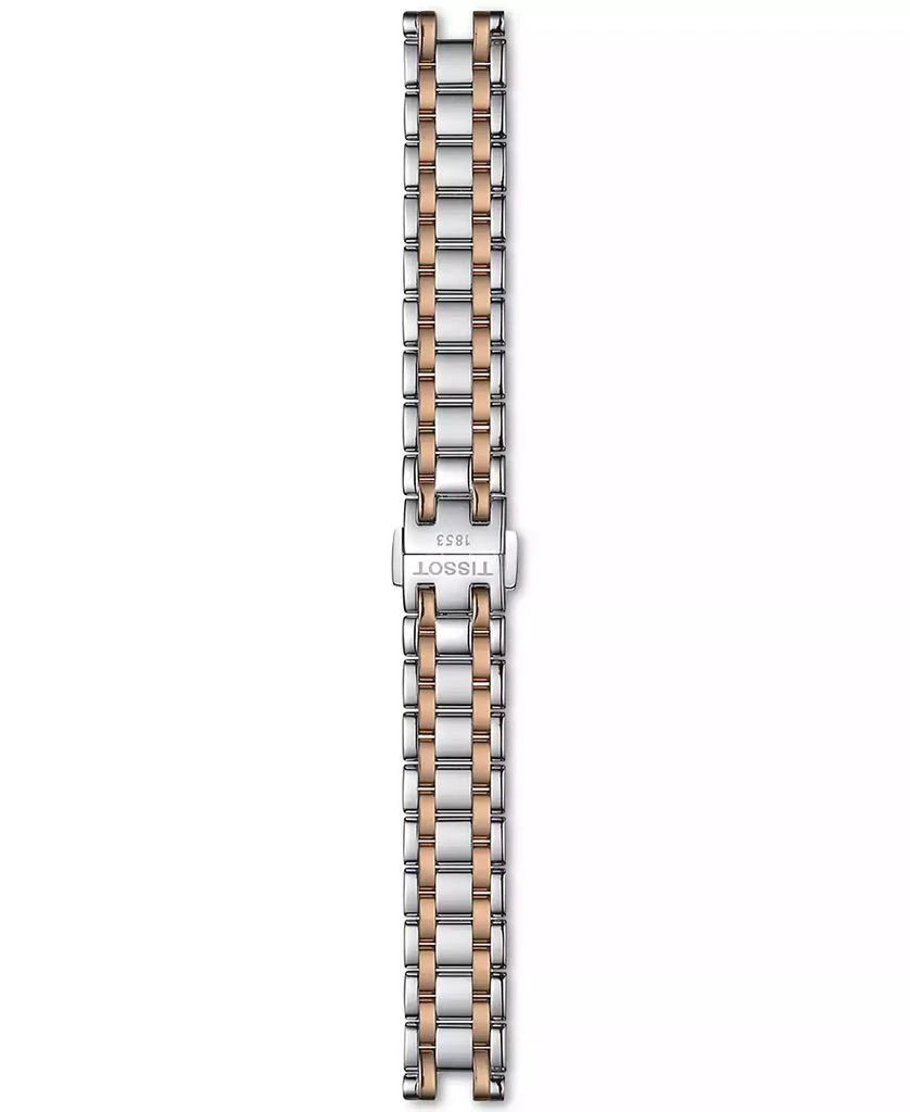 商品Tissot|Women's Bellissima Two-Tone PVD Stainless Steel Bracelet Watch 29mm,价格¥6487,第4张图片详细描述