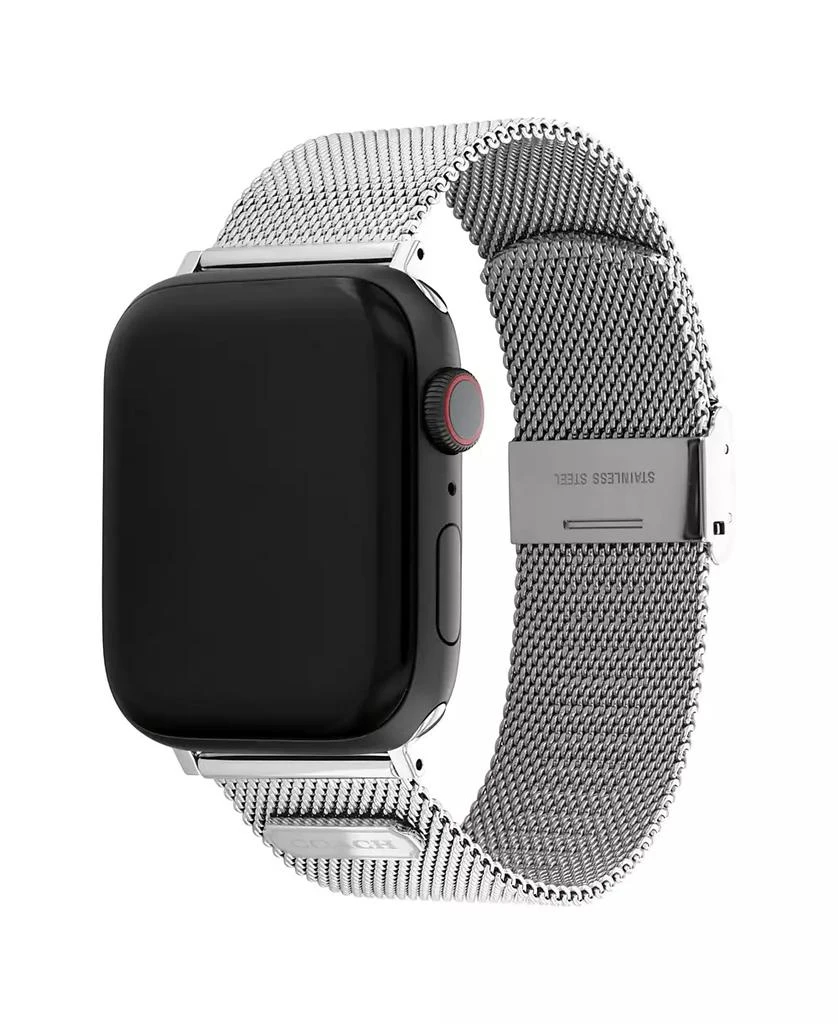 商品Coach|Stainless Steel Mesh Bracelet 42/44/45mm Apple Watch Band,价格¥947,第2张图片详细描述