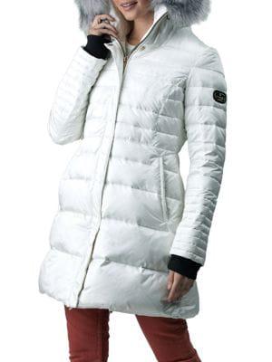 Après Ski Fox Fur Trim Down Jacket商品第1张图片规格展示