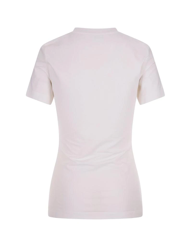 商品Alexander McQueen|Alexander McQueen Plain Short Sleeved T-Shirt,价格¥2168,第2张图片详细描述