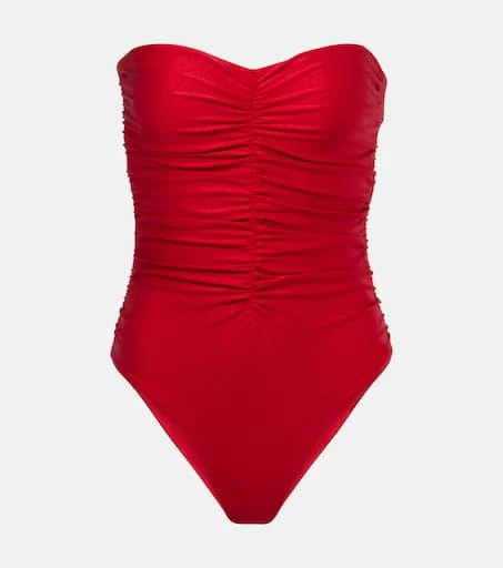 商品Jade Swim|Yara褶饰连体泳衣,价格¥2231,第1张图片