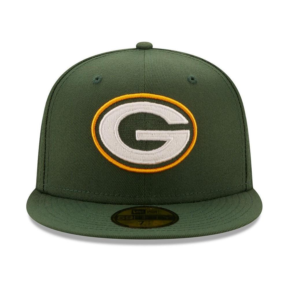 商品New Era|Men's Green Bay Packers 4x Super Bowl Champions 59FIFTY Fitted Hat,价格¥312,第4张图片详细描述