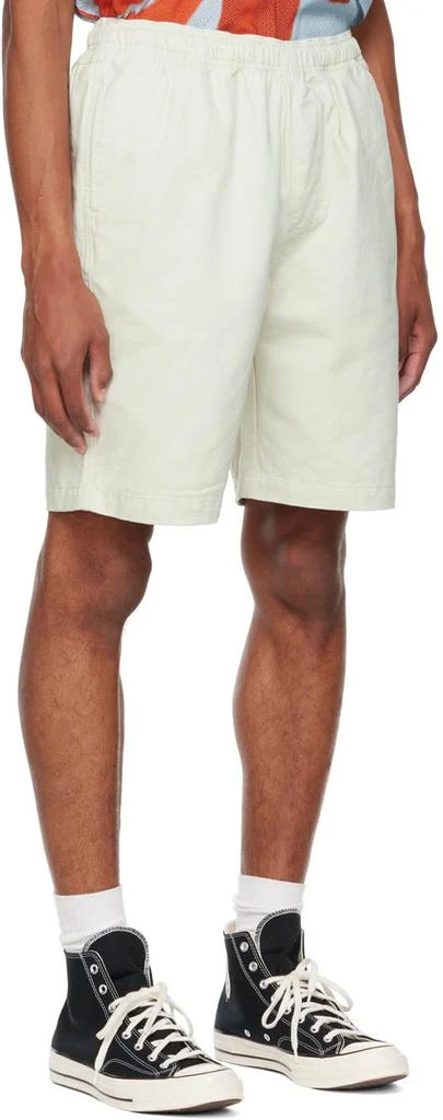 商品STUSSY|Off-White Brushed Beach Shorts,价格¥269,第2张图片详细描述