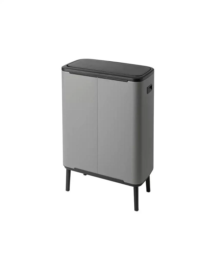 商品Brabantia|Bo Touch Top Hi Dual Compartment Trash Can, 2 x 8 Gallon, 2 x 30 Liter,价格¥2328,第3张图片详细描述