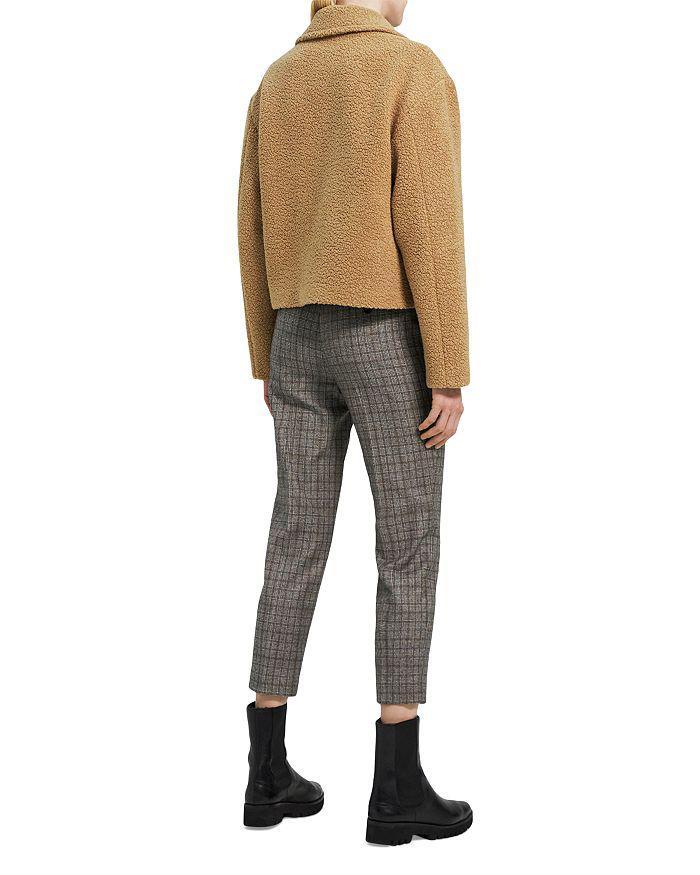 商品Theory|Faux Fur Peacoat,价格¥4429,第4张图片详细描述