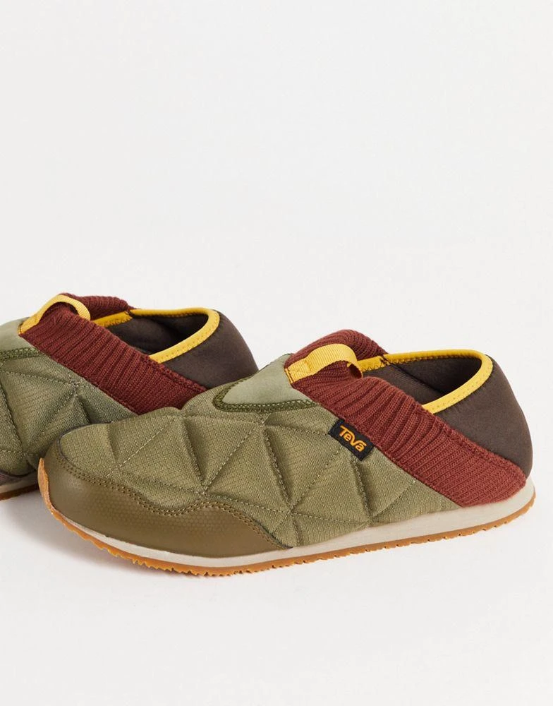 商品Teva|Teva Re-Ember Moc slippers in olive,价格¥273,第1张图片