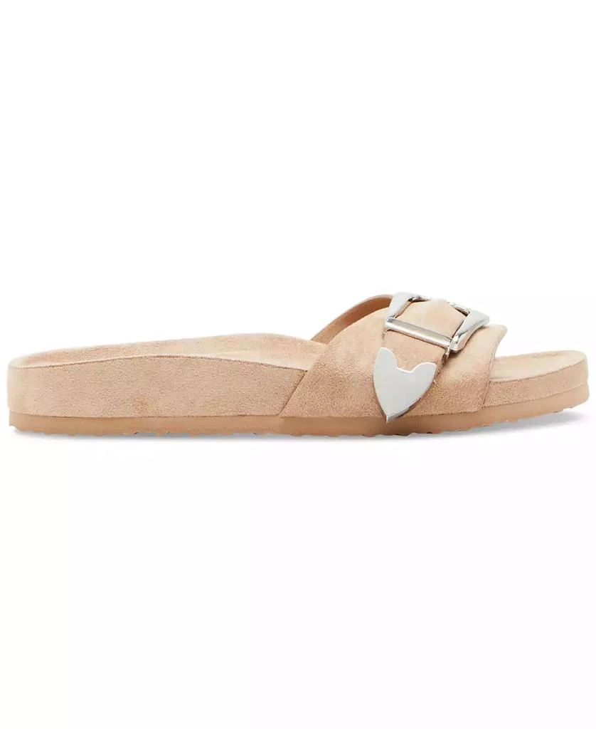 商品Madden Girl|Brookk Buckled Footbed Slide Flat Sandals,价格¥220,第2张图片详细描述