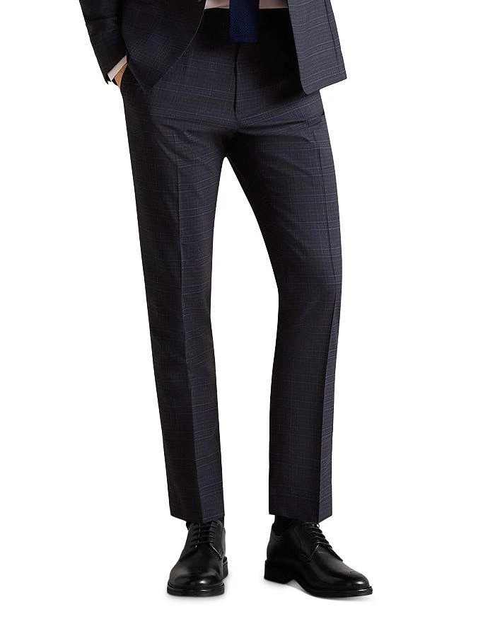 Ted Baker Berwits Check Slim Fit Suit Trousers 1