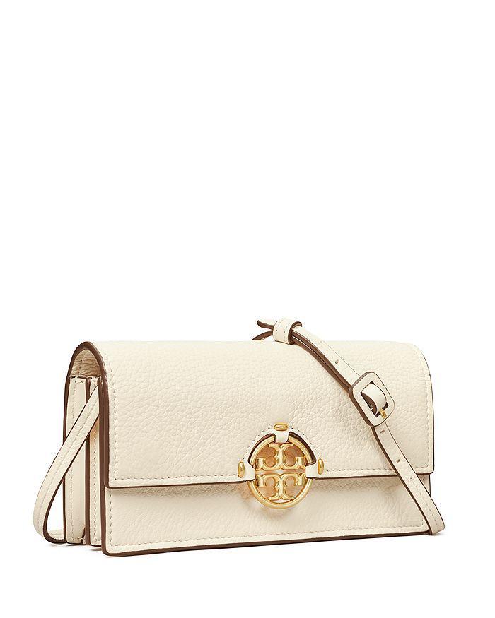 商品Tory Burch|Miller Mini Leather Wallet Crossbody Bag,价格¥1789,第5张图片详细描述