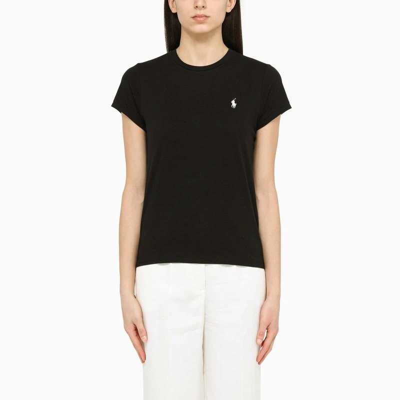 商品Ralph Lauren|Classic black t-shirt,价格¥422,第1张图片