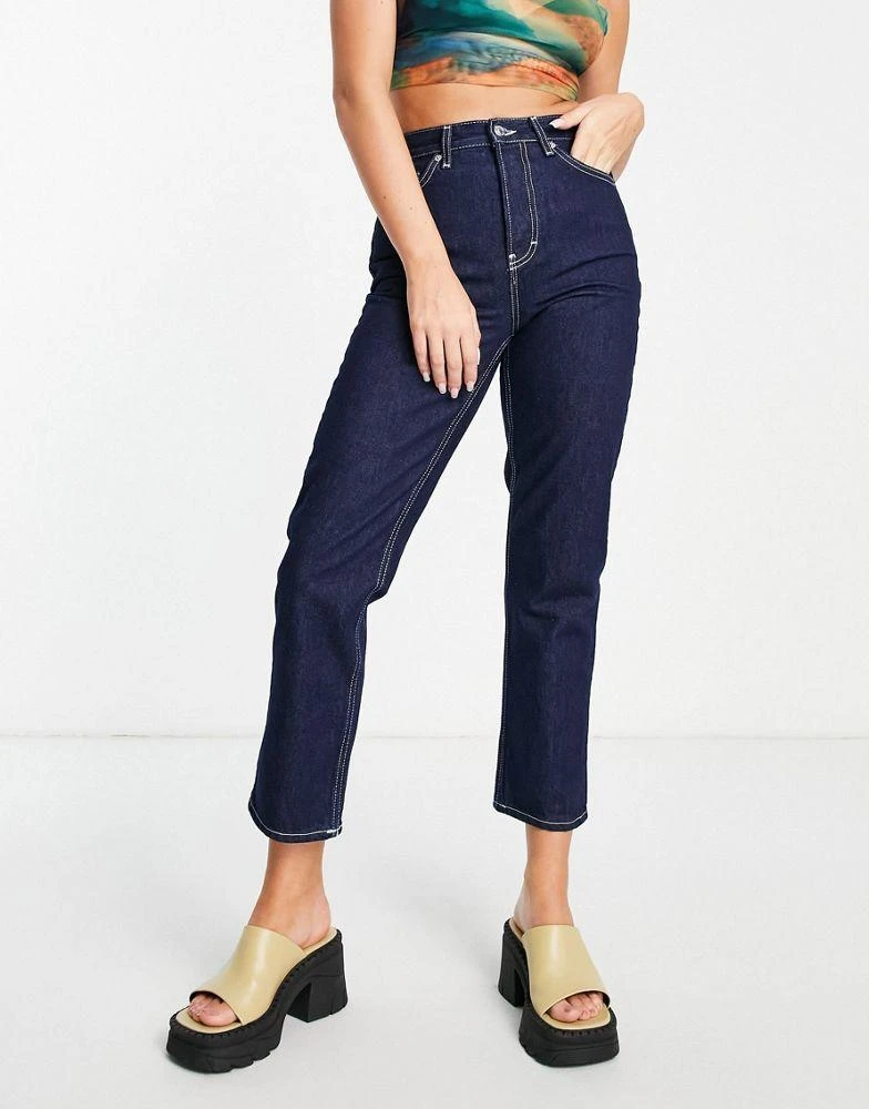 商品Topshop|Topshop Editor jeans in raw indigo,价格¥273,第2张图片详细描述