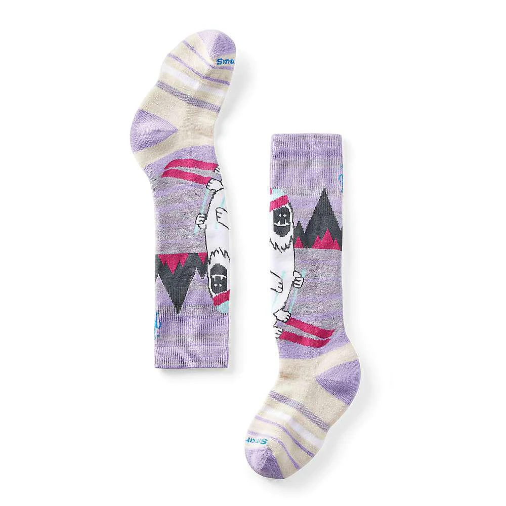 商品SmartWool|Smartwool Kids' Wintersport Full Cushion Yeti Pattern OTC Sock,价格¥117,第3张图片详细描述