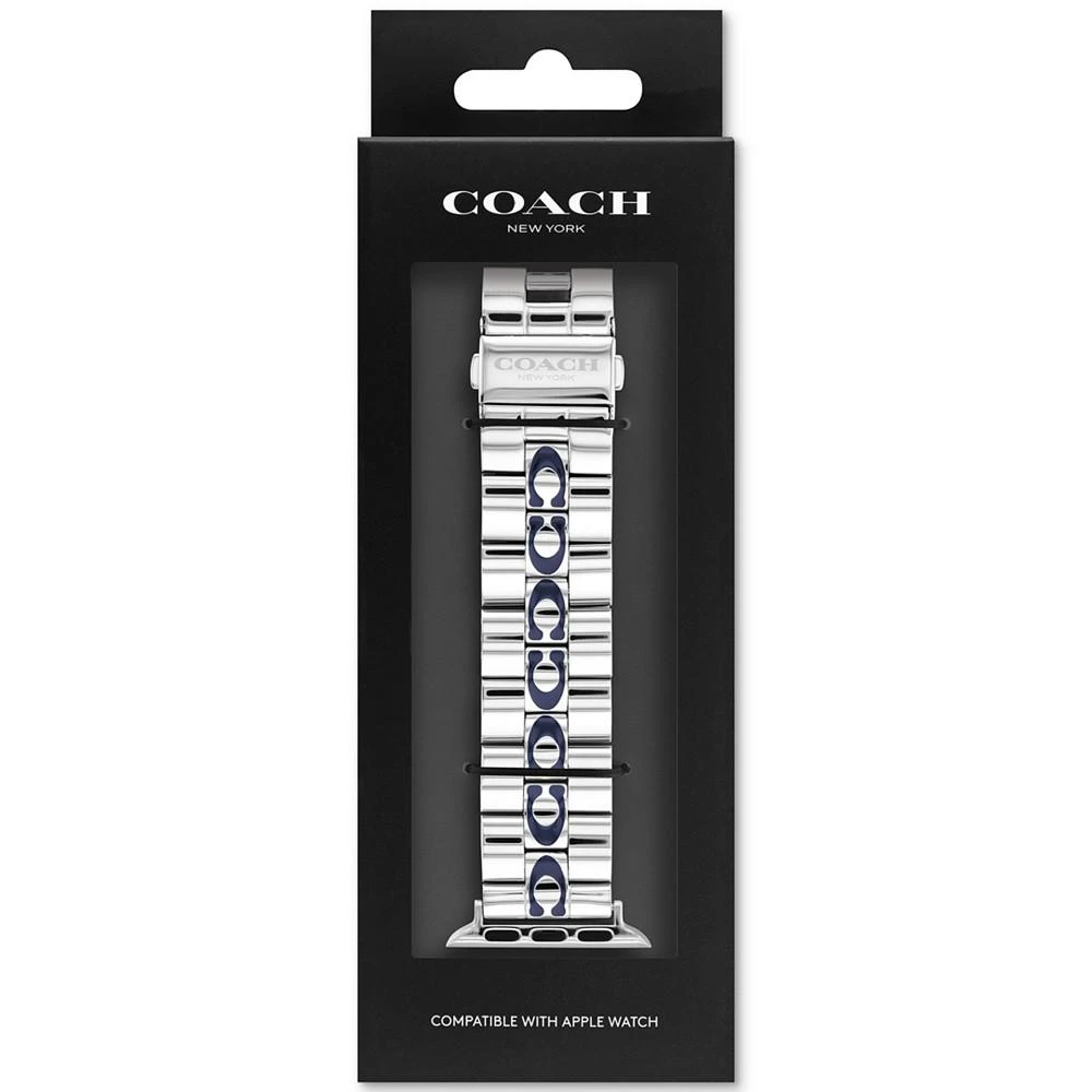 商品Coach|Stainless Steel Bracelet Apple Watch® Bracelet 38mm/40mm,价格¥702,第4张图片详细描述