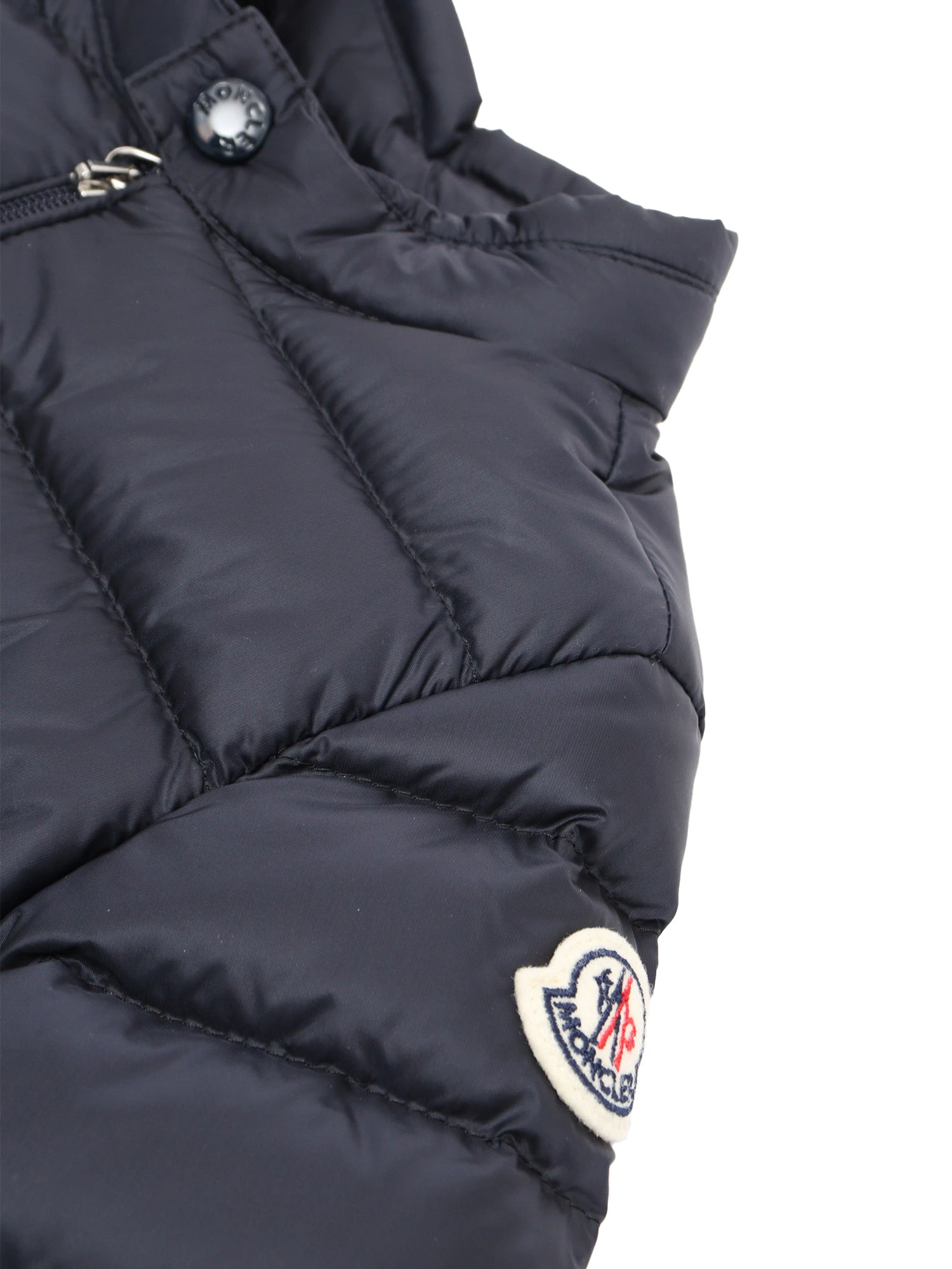 商品Moncler|Moncler 男童羽绒服 J19511A00019595FE778 蓝色,价格¥1703,第3张图片详细描述