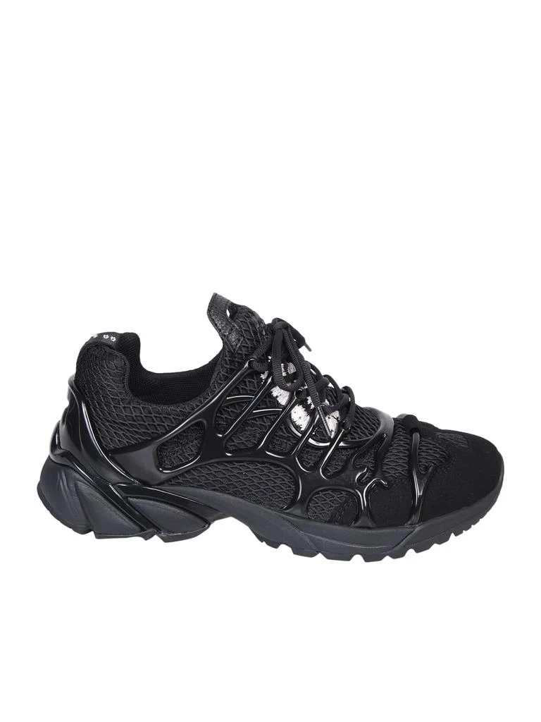 商品44 Label Group|44 Symbiont Black Sneakers,价格¥2286,第1张图片