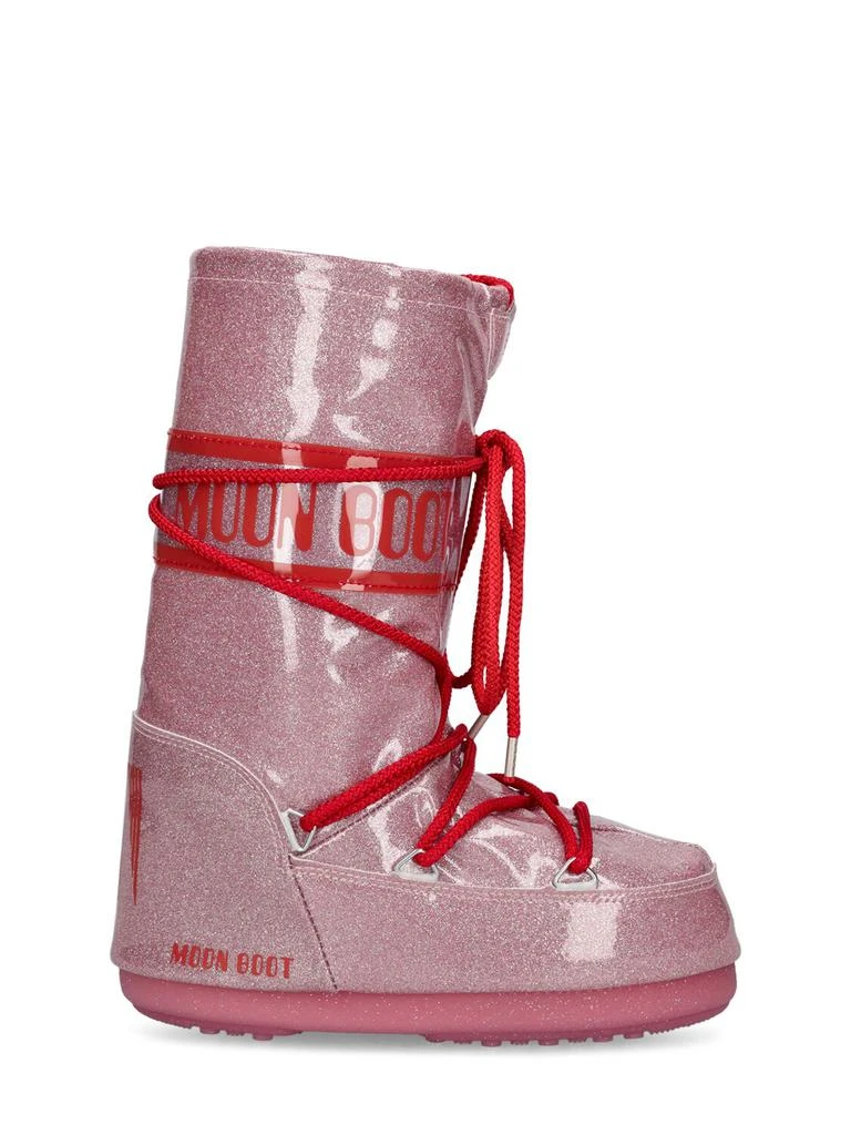 商品Moon Boot|Icon Tall Glitter Nylon Snow Boots,价格¥926,第1张图片