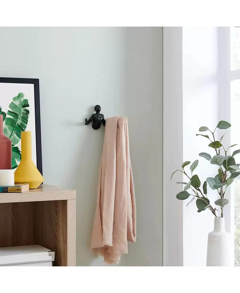 商品Danya B|Protruding "Palms Up" Cast Iron Decorative 2-Piece Wall Mount Hooks Set,价格¥222,第2张图片详细描述