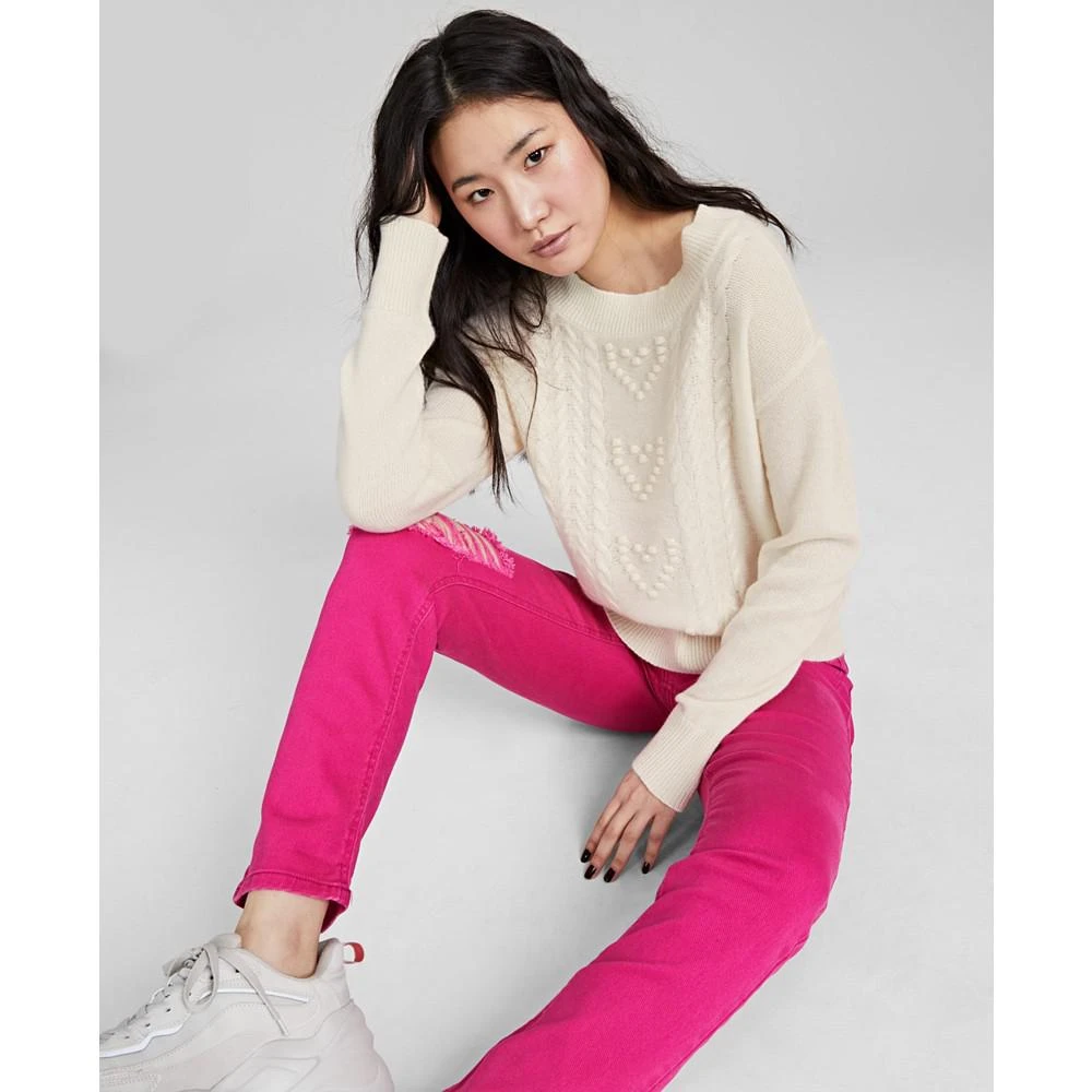 商品Charter Club|Women's 100% Cashmere Heart Sweater, Created for Macy's,价格¥798,第1张图片