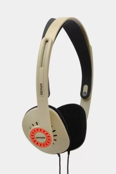 商品Koss|Koss KPH30i Rhythm Beige On-Ear Headphones,价格¥292,第1张图片
