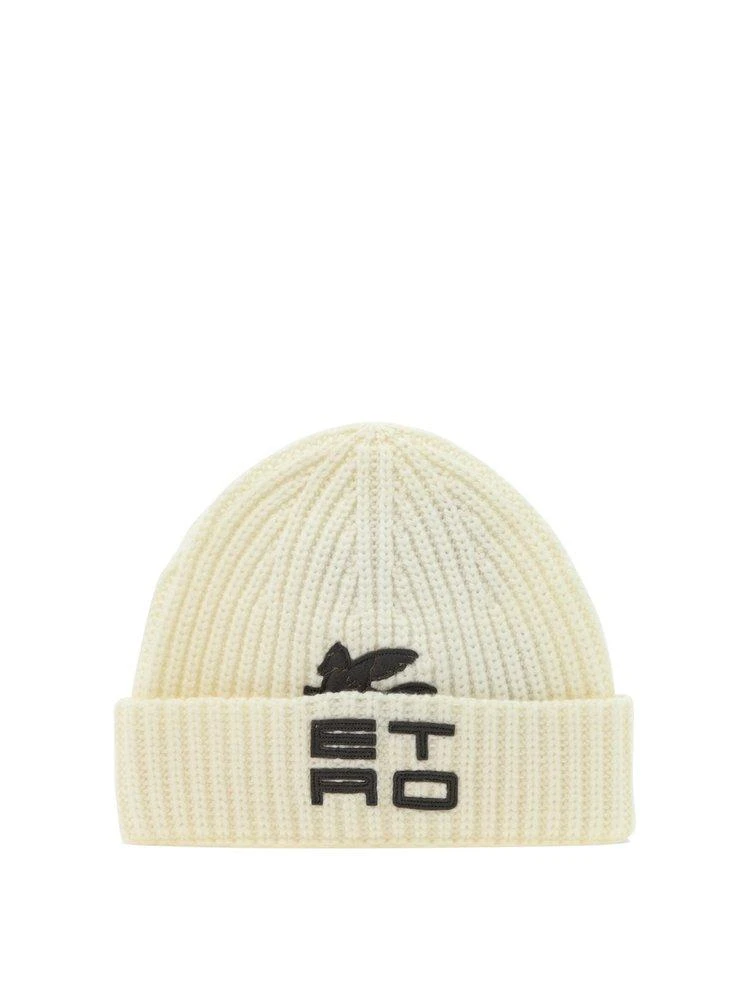 商品ETRO|Etro Logo-Patch Knitted Beanie,价格¥1011,第1张图片