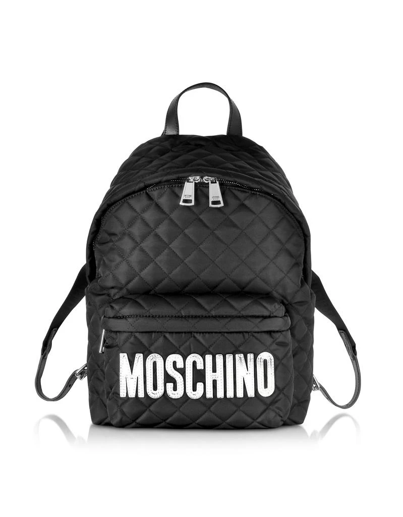 商品Moschino|黑色尼龙背包,价格¥2335,第1张图片