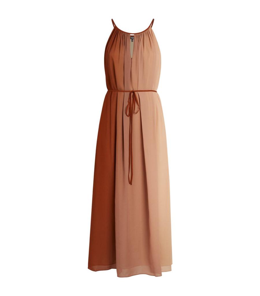 Silk Sleeveless Midi Dress商品第1张图片规格展示