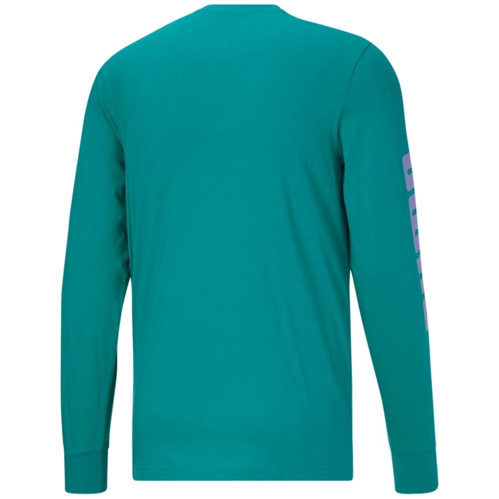 商品Puma|Men's Ess+ 2 Logo Graphic Long Sleeve T-Shirt,价格¥225,第4张图片详细描述