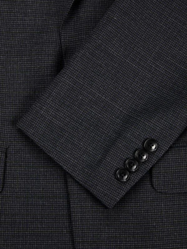商品Calvin Klein|Houndstooth Slim Fit Wool Blend Suit,价格¥1180,第3张图片详细描述