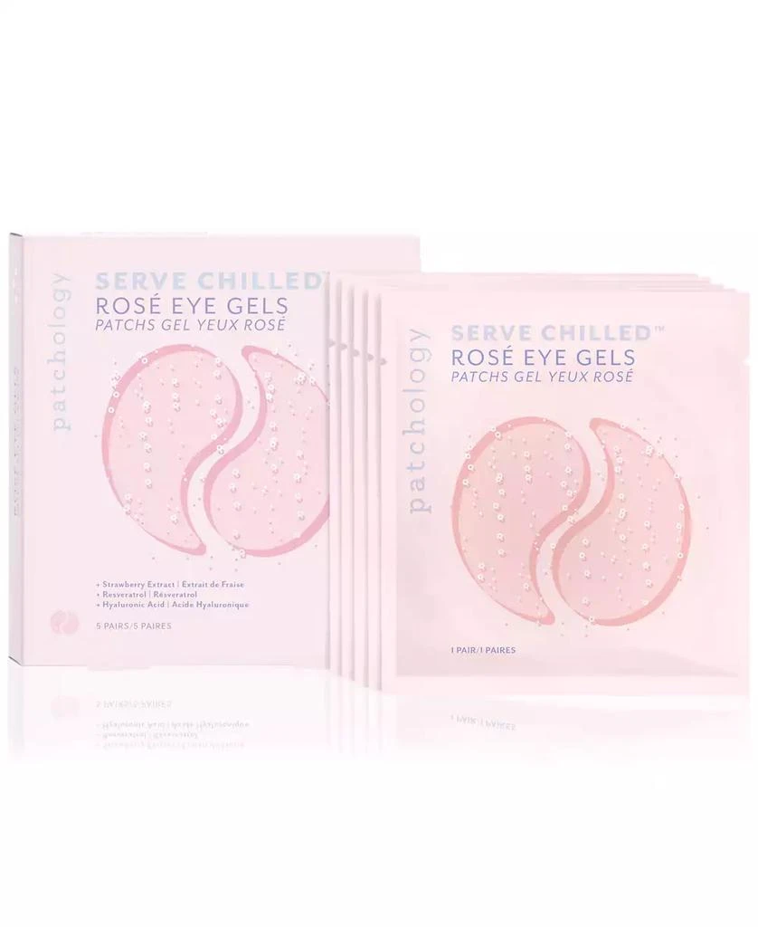 商品Patchology|Serve Chilled Rosé Eye Gels, 5 pairs,价格¥127,第4张图片详细描述