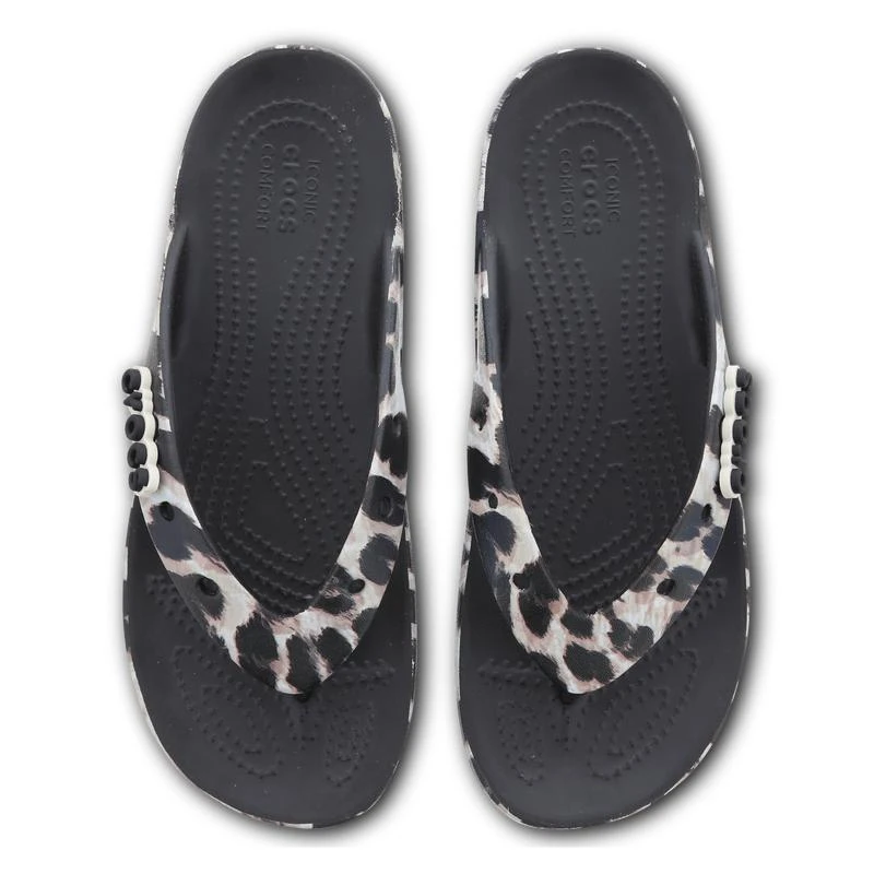 商品Crocs|Crocs Classic Platform Animal Remix Clog - Women Shoes,价格¥191,第5张图片详细描述