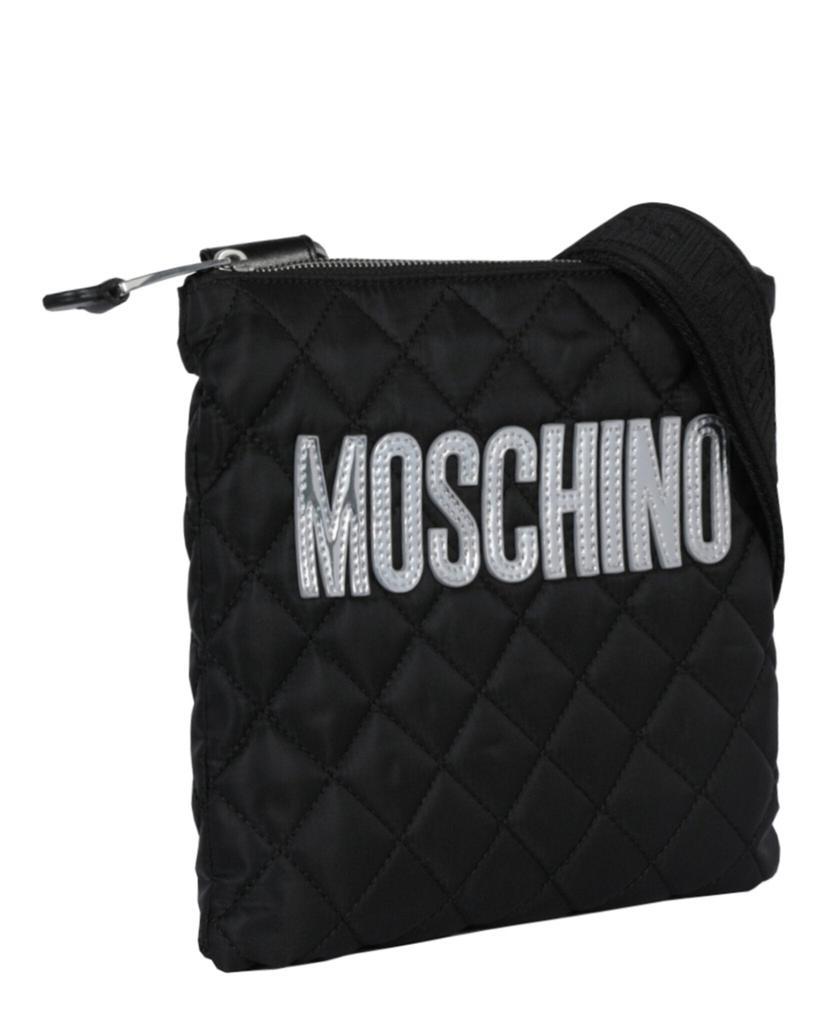 商品Moschino|Quilted Logo Crossbody Bag,价格¥3347,第4张图片详细描述
