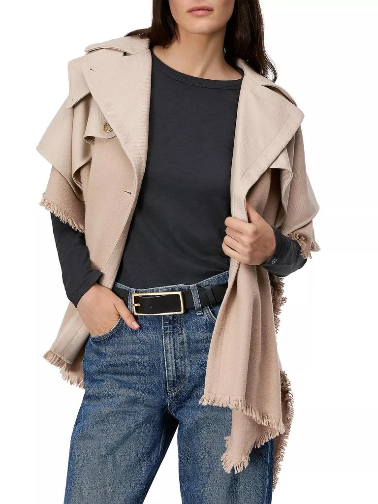 商品Rag & Bone|Trench Wool Poncho,价格¥1856,第1张图片
