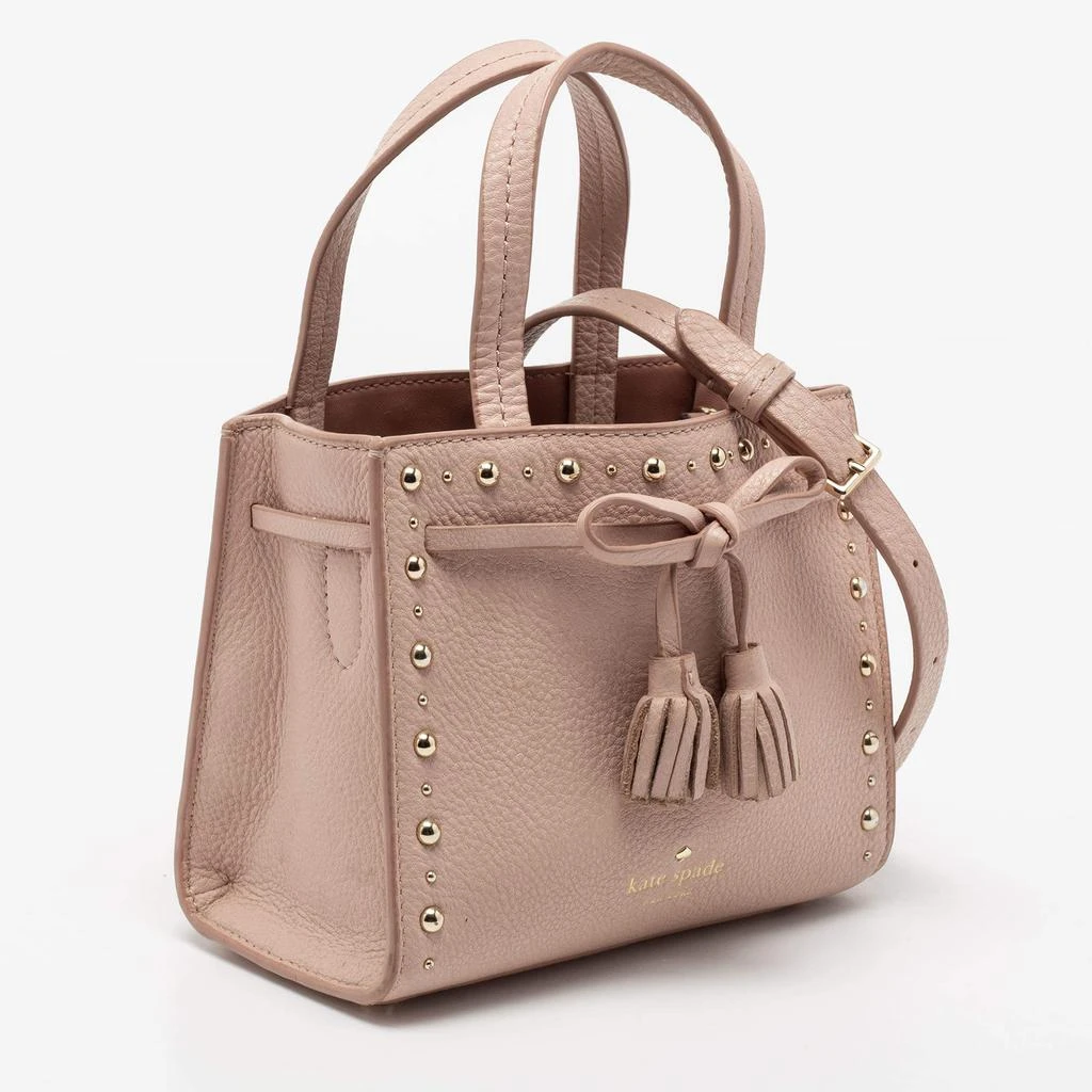 商品[二手商品] Kate Spade|Kate Spade Beige Leather Hayes Street Sam Tote,价格¥1273,第3张图片详细描述