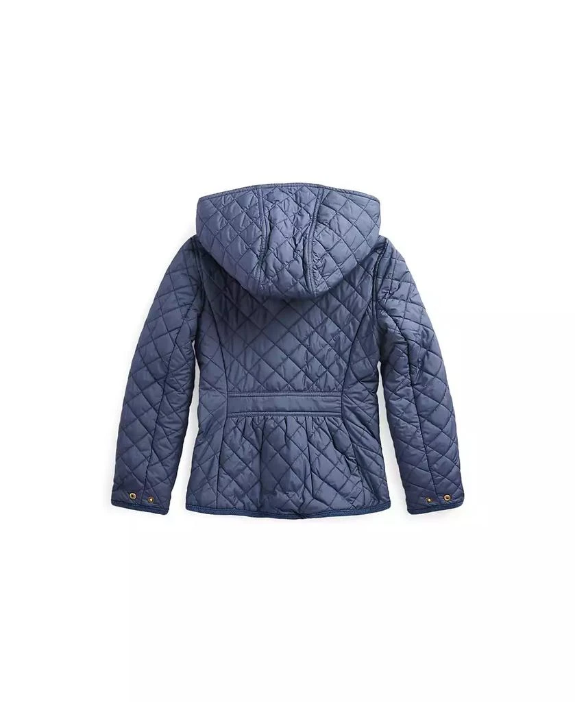 商品Ralph Lauren|Big Girls Quilted Water-Repellent Barn Jacket,价格¥767,第5张图片详细描述