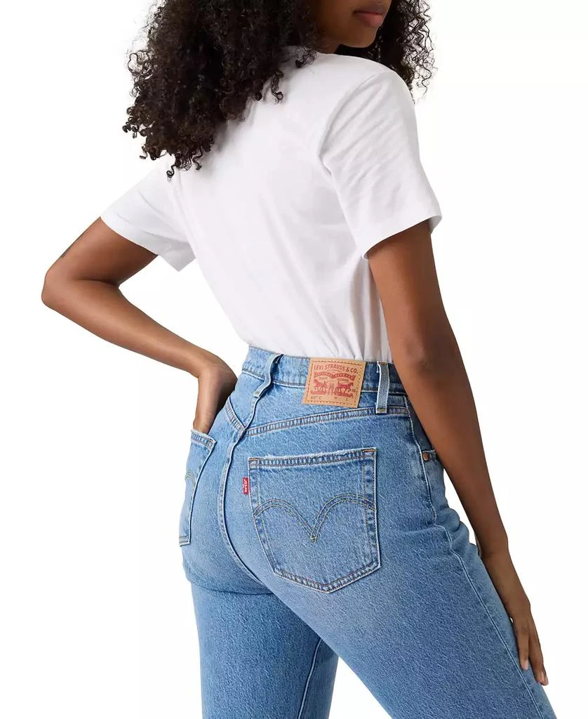 商品Levi's|Women's 501 Curve High-Rise Straight-Leg Jeans,价格¥410,第3张图片详细描述