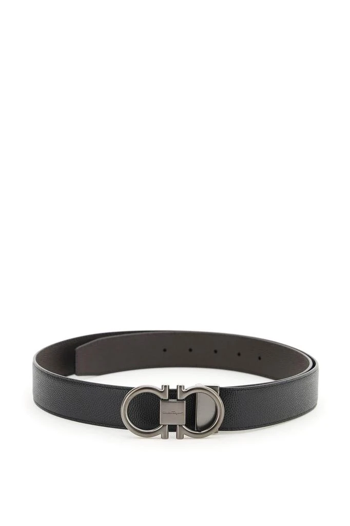 商品Salvatore Ferragamo|Salvatore ferragamo reversible gancini buckle belt,价格¥2326,第1张图片