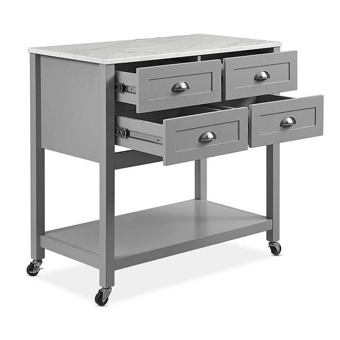 商品Sparrow & Wren|Connell Kitchen Island Cart,价格¥4269,第3张图片详细描述