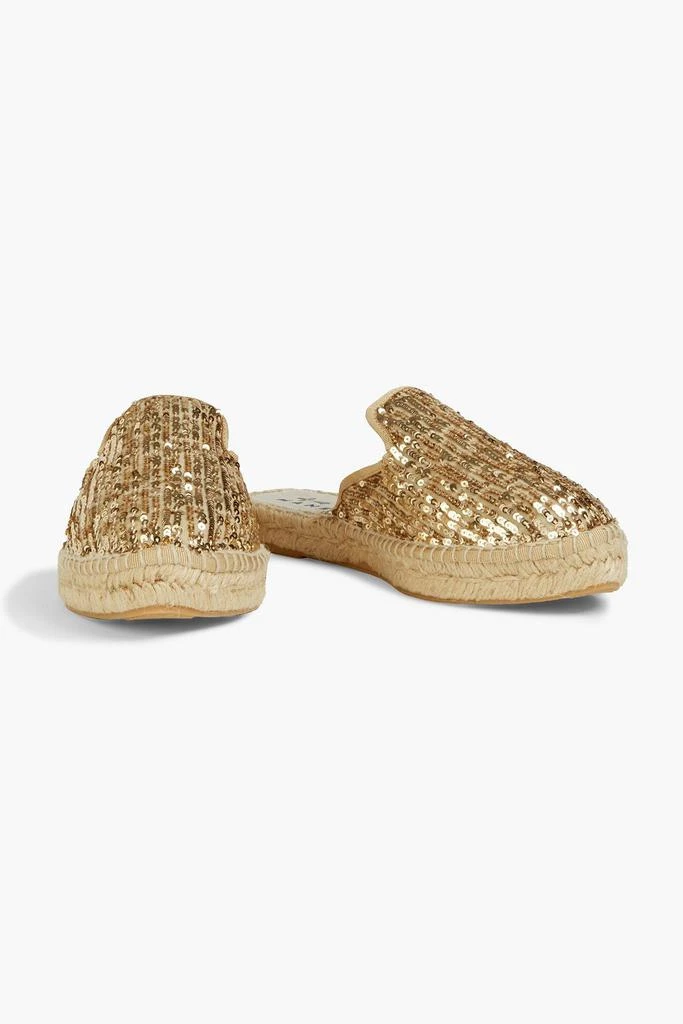 商品MANEBÍ|Sequined mesh espadrille slippers,价格¥586,第2张图片详细描述