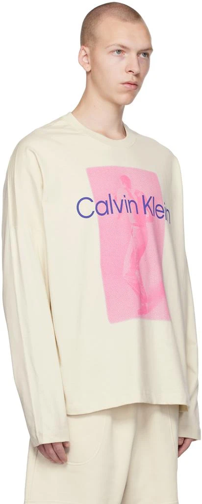 商品Calvin Klein|Off-White Ruins Long Sleeve T-Shirt,价格¥404,第2张图片详细描述