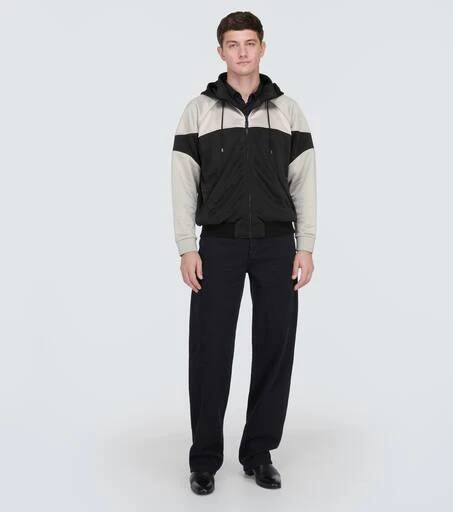 商品Yves Saint Laurent|Two-tone paneled hoodie,价格¥14745,第2张图片详细描述