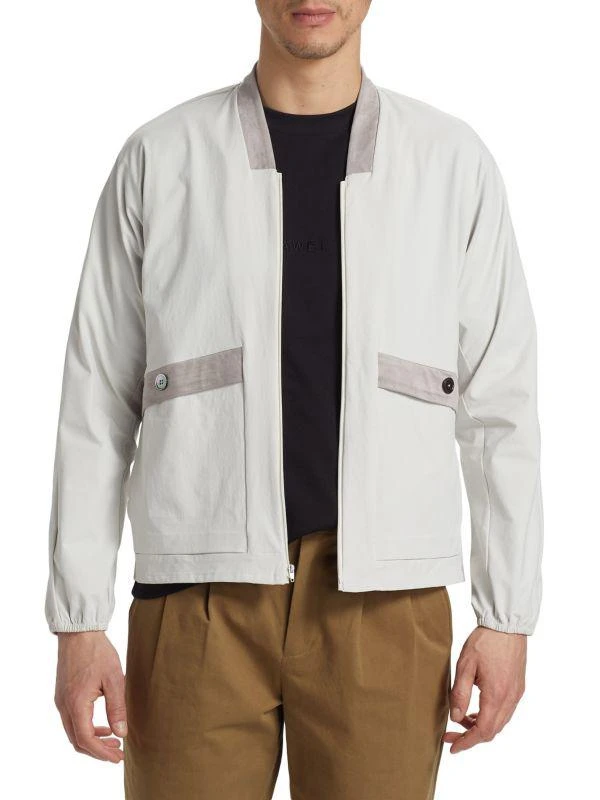商品Áwet|Yodit Banded Zip Track Jacket,价格¥803,第3张图片详细描述