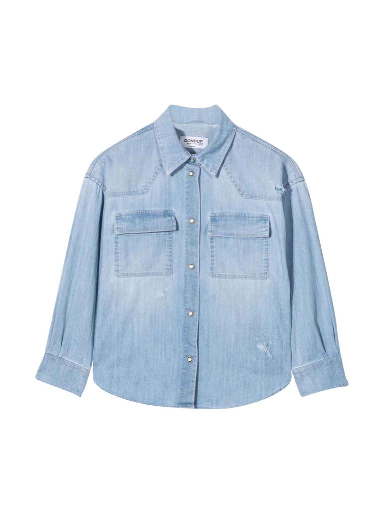 Dondup Denim Shirt商品第1张图片规格展示