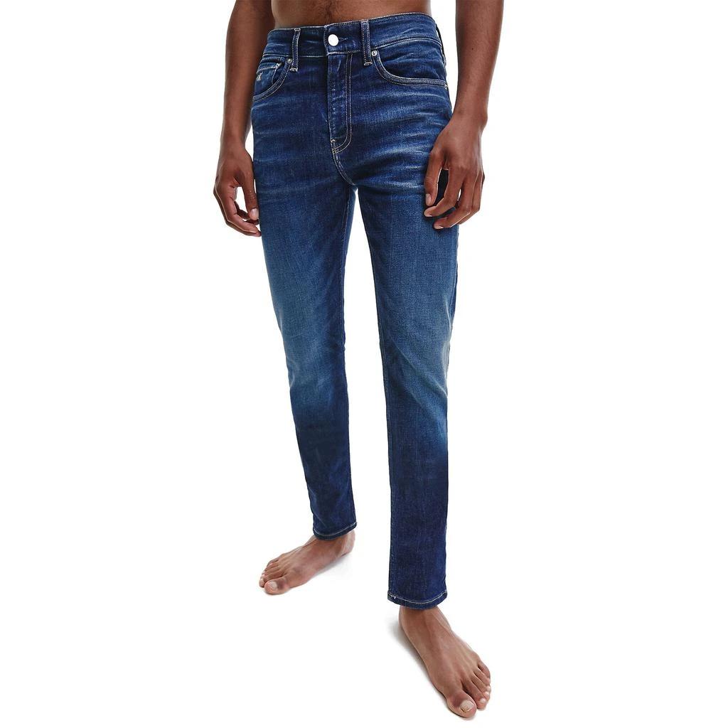 商品Calvin Klein|Calvin Klein Skinny Jeans - Denim Dark,价格¥764,第1张图片